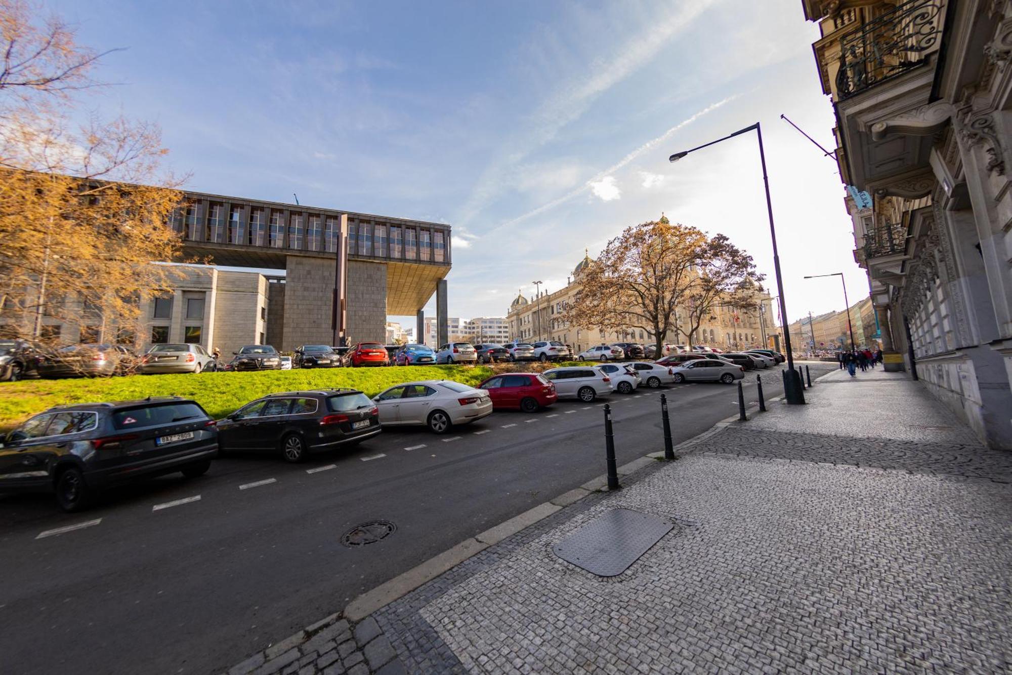 Wenceslas Square Apartment Prag Exterior foto